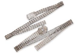 TWO SOUTHEAST ASIAN SILVER BELTS