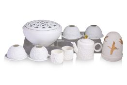 A GROUP OF LLADRO, BERNADAUD AND LIULI PORCELAIN ITEMS