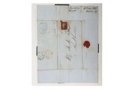 UNITED KINGDOM, A GROUP OF FOUR POSTAGE COVERS