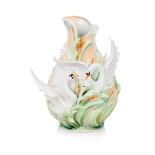 A LARGE FRANZ SWANS PORCELAIN VASE