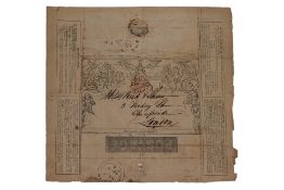 UNITED KINGDOM, A GROUP OF FOUR MULREADY LETTER SHEET COVERS