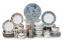 A ROSENTHAL 'KENSINGTON' PATTERN DINNER SERVICE BY NINA CAMPBELL