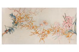 TANG JUEY LEE (MALAYSIAN, 1953-2018) - ORCHIDS AND BUTTERFLIES