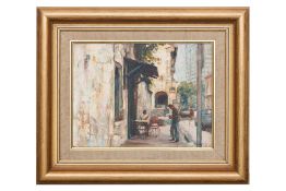 FAN SHAO HUA (CHINESE, B. 1963) - SINGAPORE STREET SCENE