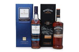 SINGLE MALT SCOTCH WHISKY - MACALLAN AND BOWMORE (2 BT)