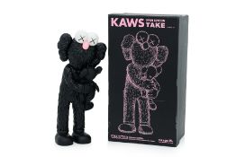 KAWS (AMERICAN, B. 1970) - TAKE (BLACK)
