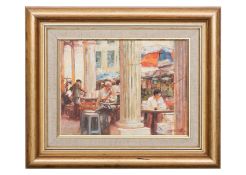 FAN SHAO HUA (CHINESE, B. 1963) - SINGAPORE STREET SCENE