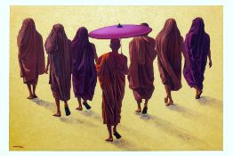 MIN WAE AUNG (BURMESE, B. 1960) - UNDER SUNSHINE
