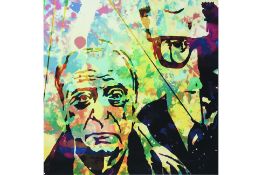 LINCOLN TOWNLEY (BRITISH, B.1972) - MICHAEL CAINE