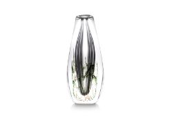 EDWARD HALD (SWEDISH, 1883-1980) - FISKGRAAL FACETED VASE