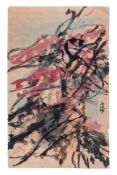 GOH BENG KWAN (INDONESIAN, B. 1937) ABSTRACT IN PINK