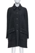 CHANEL - A HERRINGBONE COAT, F/W 2008