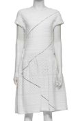 CHANEL - A KNITTED SHORT SLEEVE DRESS