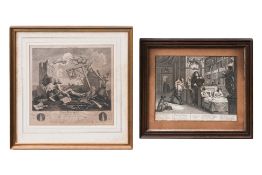 WILLIAM HOGARTH (BRITISH, 1697-1764) - TWO ENGRAVINGS