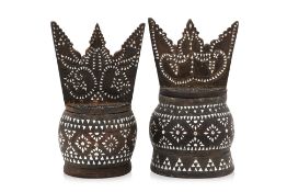 A PAIR OF FILIPINO WEDDING OFFERTORY BOWLS