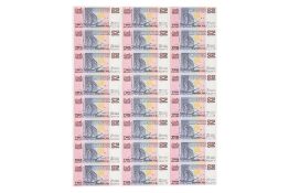 SINGAPORE - TWO SHEETS OF 12 UNCUT $2 (2)