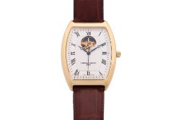 A FREDERIQUE CONSTANT HIGHLIFE HEART BEAT TONNEAU WATCH