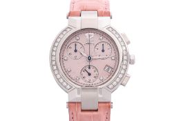 A CONCORD LA SCALA DIAMOND CHRONO WATCH
