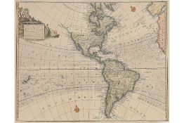 A NEW AND ACCURATE MAP OF AMERICA... EMANUEL BOWEN, 1744-1764