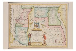 A NEW MAP OF THE NORTH PART OF ANTIENT AFRICA... EDWARD WELLS, 1700-1709