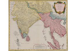 LES INDES ORIENTALES, ROBERT DU VAUGONDY, 1757