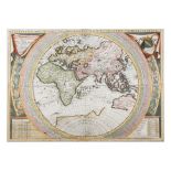 PLANISFERO DEL MONDO VECCHIO DESCRITTO DAL P. CORONELLI COSMOGRAFO PUBLICO, V. CORONELLI, 1690-97