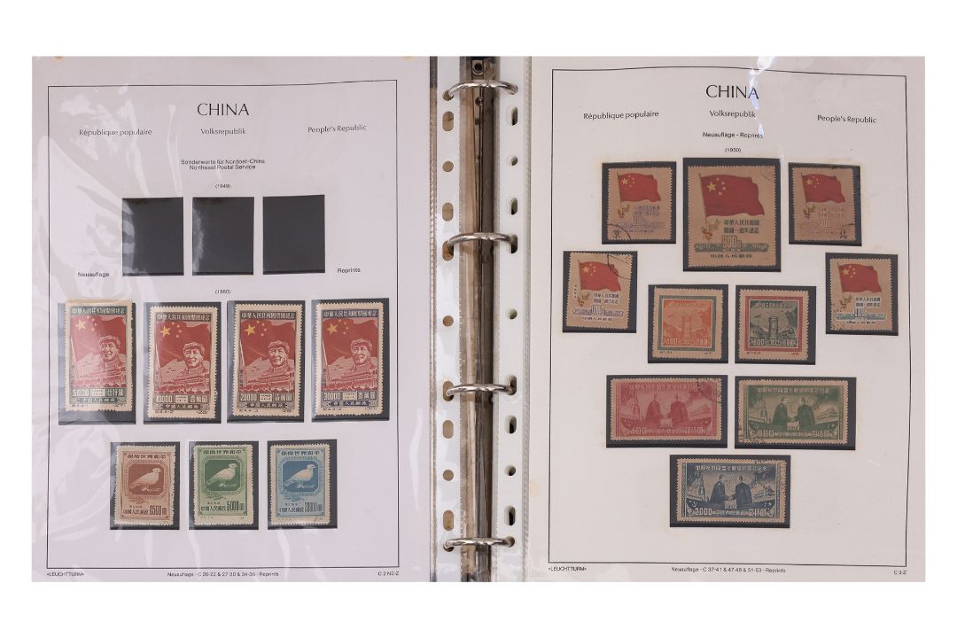 CHINA, THREE ALBUMS OF STAMPS, 1949-1996 - Image 2 of 4