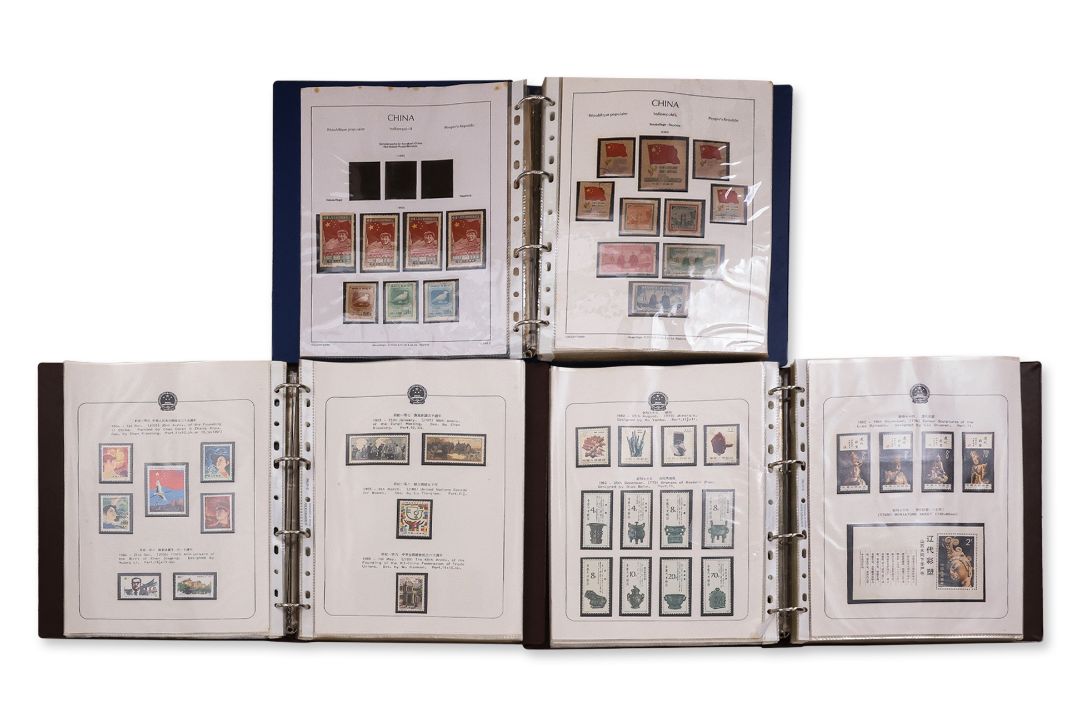 CHINA, THREE ALBUMS OF STAMPS, 1949-1996 - Image 1 of 4
