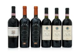 PETRA, PODERI BOSCARELLI & FEUDI DI SAN GREGORIO, MIXED REDS (6 BT)