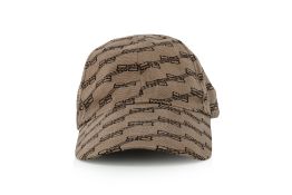 BALENCIAGA - A BB MONOGRAM BASEBALL CAP