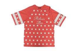 BALMAIN - A SIGNATURE STAR PRINT T-SHIRT