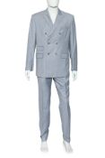 OXFORD TAILOR - A LIGHT GREY DOUBLE-BREASTED SUIT (2 PCE)