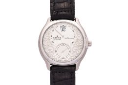 EDOX - A LIMITED EDITION LES BEMONTS JUMP HOUR WRISTWATCH