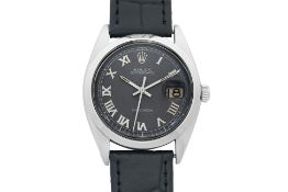 ROLEX - A CUSTOM DIAL OYSTERDATE PRECISION WRISTWATCH