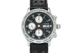 LONGINES - A LINDBERGH 'HOUR ANGLE' CHRONOGRAPH (FULL SET)