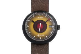 MONDIA — A 'MOONSTONE' RESIN-CASED WRISTWATCH