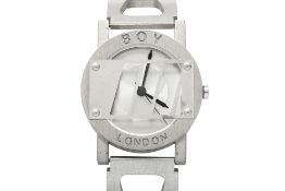 BOY LONDON - A STAINLESS STEEL WRISTWATCH