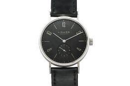 NOMOS GLASHÜTTE - A TANGOMAT RUTHENIUM WRISTWATCH [FULL SET]