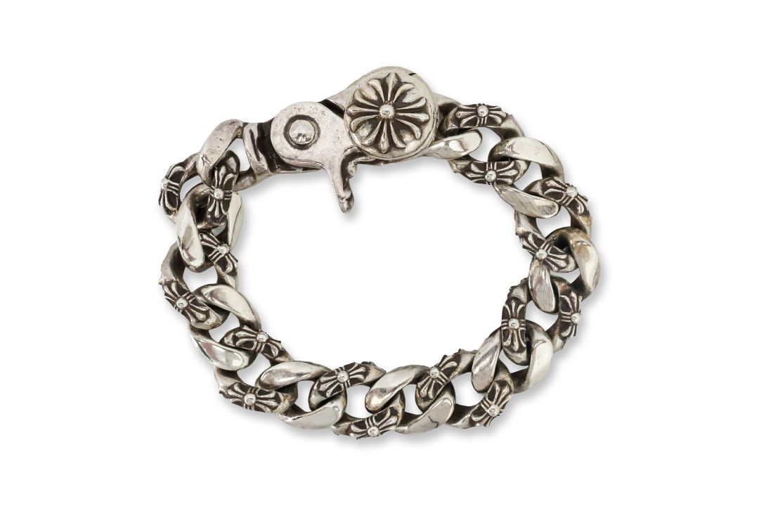 CHROME HEARTS - A STERLING SILVER BRACELET - Image 1 of 6