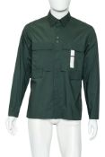 CRAIG GREEN - A GREEN COTTON SHIRT