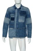 VALENTINO - A PATCHWORK DENIM JACKET