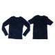 SACAI - TWO NAVY COTTON T-SHIRTS - Image 2 of 2