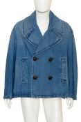 J.W. ANDERSON - A DOUBLE-BREASTED DENIM JACKET