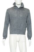 YOHJI YAMAMOTO - A GREY WOOL ZIP JACKET