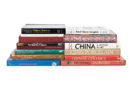 A GROUP OF REFERENCE OF BOOKS ON CHINESE CERAMICS AND WORKS OF ART