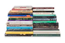 A LARGE GROUP OF ASIAN ART AND CERAMICS REFERENCE BOOKS