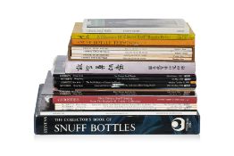 A GROUP OF SNUFF BOTTLE REFERENCE BOOKS AND CATALOGUES