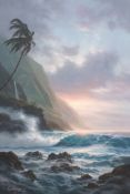 ROY GONZALEZ TABORA (AMERICAN, B. 1956) - 'GLOW OF THE HAWAIIAN SUN'