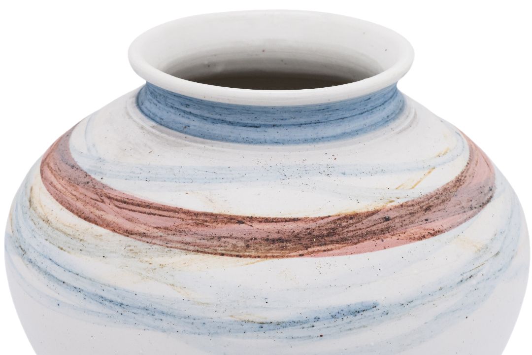 ISKANDAR JALIL (SINGAPOREAN, B.1940) - POTTERY VASE - Image 5 of 6