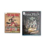 TWO FIRST EDITION WALT DISNEY BOOKS - 'SNOW WHITE AND THE SEVEN DWARVES' & 'THE BIG BAD WOLF'